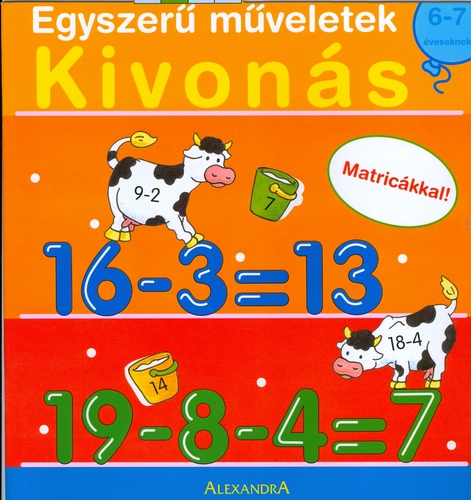 Egyszerű műveletek: Kivonás