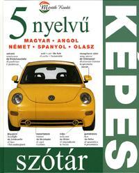 5 nyelvű képes szótár