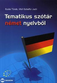 Tematikus szótár német nyelvből