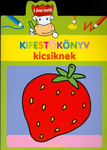 Kifestőkönyv kicsiknek 3 éves kortól