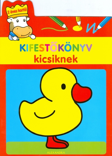 Kifestőkönyv kicsiknek 2 éves kortól