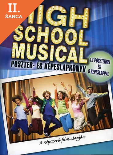 Lacná kniha High School Musical Poszter- és képeslapkönyv