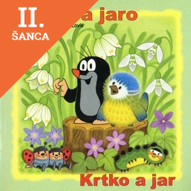 Lacná kniha Krtek a jaro - omalovánka