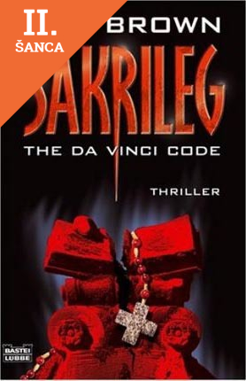 Lacná kniha Sakrileg (Da Vinci Code)