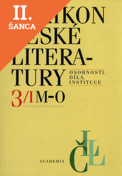 Lacná kniha Lexikon české literatury 3/I 3/II