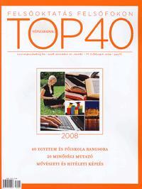 Felsőoktatás felsőfokon 2008 - Top 40