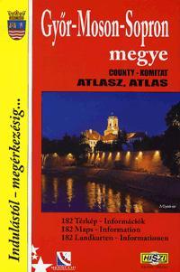 Győr-Moson-Sopron megye 1 : 20 000 - Atlasz