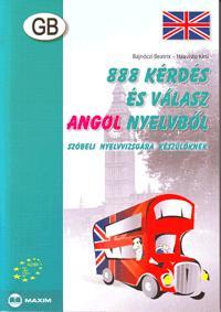 888 kérdés és válasz angol nyelvből (alapfok)