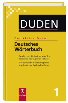 Duden. Der kleine Duden 01. Deutsches Woerterbuch