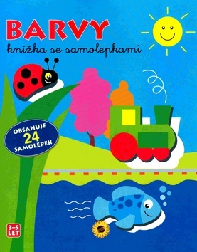 Barvy knížka se samolepkami