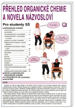 Kniha Přehled organické chemie a novela názvosloví - Pro studenty SŠ