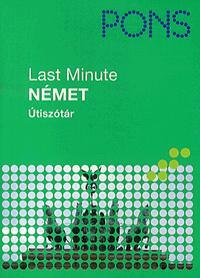 PONS Last Minute Útiszótár: Német