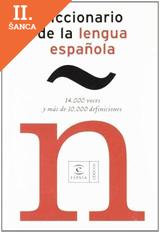 Lacná kniha Diccionario de la Lengua Espanola Mini