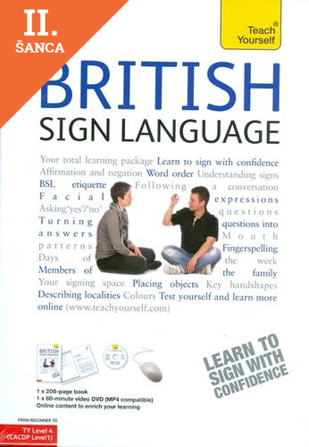 Lacná kniha Teach Yourself British Sign Language (BSL) B + CD