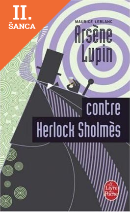 Lacná kniha Arsene Lupin contre Herlock Sholmes