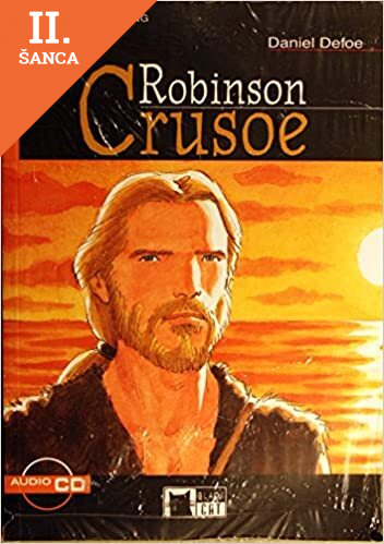 Lacná kniha Black Cat 5 - Robinson Crusoe + CD