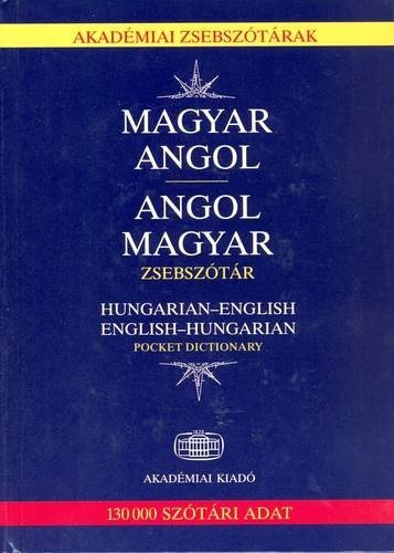 Magyar-angol, angol-magyar zsebszótár