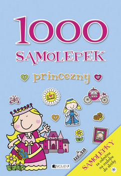 1000 samolepek princezny