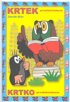 Krtek předškolákem - omalovánka
