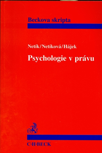 Psychologie v právu