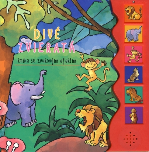 Divé zvieratá - kniha so zvukovými efektmi