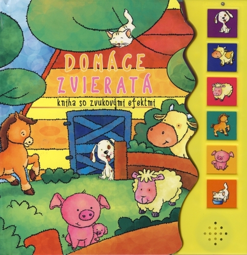 Domáce zvieratá - kniha so zvukovými efektmi