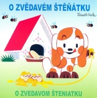 O zvědavém šťeňátku - omalovánky