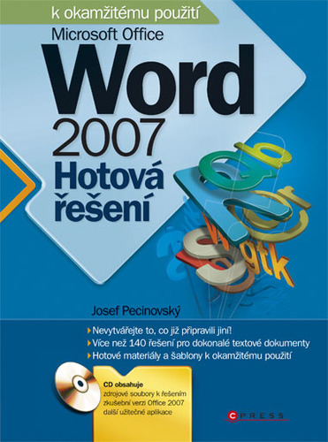 Kniha Microsoft Office Word 2007 - Josef Pecinovský