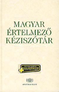 Magyar értelmező kéziszótár + NET