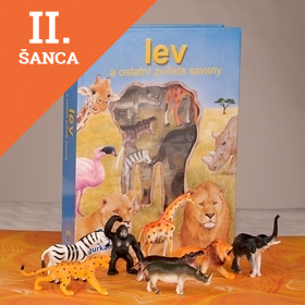 Lacná kniha Lev a ostatní zvířata savany