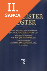 Lacná kniha Magister Noster