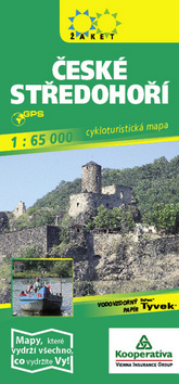 ČESKÉ STŘEDOHOŘÍ - cykloturistická mapa 1 : 65 000