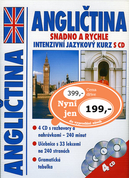 Angličtina Intenzivní jazykový kurz s CD