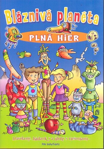 Kniha Bláznivá planéta plná hier