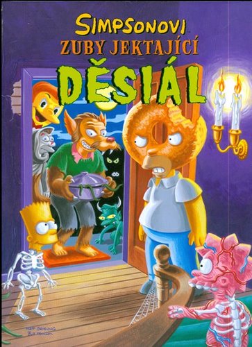 Kniha Simpsonovi Zuby jektající děsiál