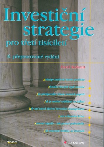 Kniha Investiční strategie pro třetí tisíciletí - Pavel Kohout