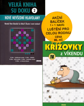 Akční balíček 2ks Luštění pro celou rodinu