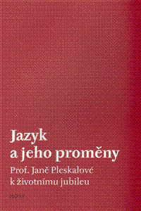 Jazyk a jeho proměny