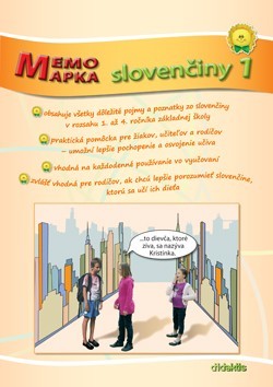 Kniha MemoMapka slovenčiny 1