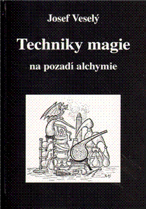 Kniha Techniky magie na pozadí alchymie
