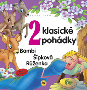2 Klasické pohádky Bambi Šípková Růženka