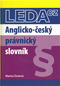 Kniha Anglicko-český právnický slovník - 3.vyd