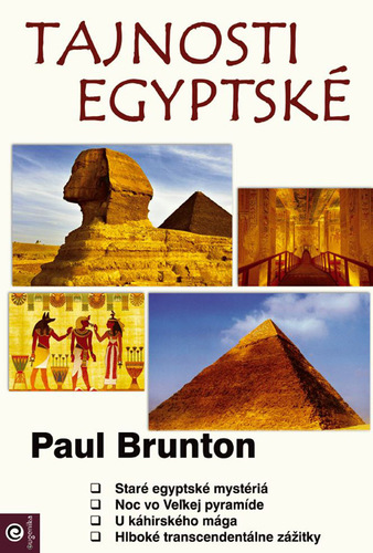 Kniha Tajnosti egyptské - Paul Brunton