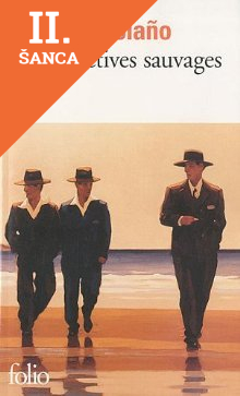 Lacná kniha Les Detectives Sauvages