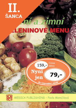 Lacná kniha Jarní a zimní zeleninové menu