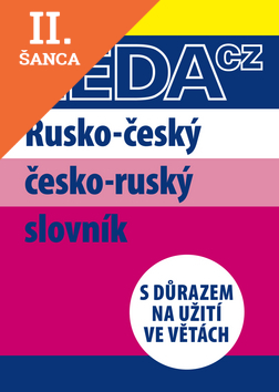 Lacná kniha Rusko-český a česko-ruský slovník s důrazem na užití ve větách