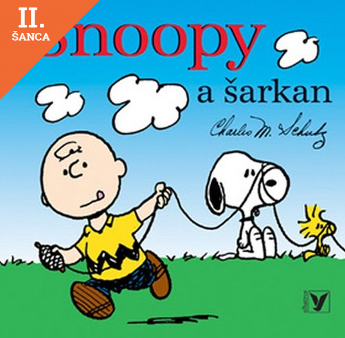 Lacná kniha Snoopy a šarkan