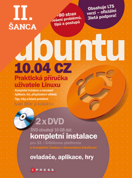 Lacná kniha Ubuntu 10.04 CZ
