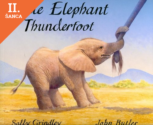 Lacná kniha Little Elephant Thunderfoot