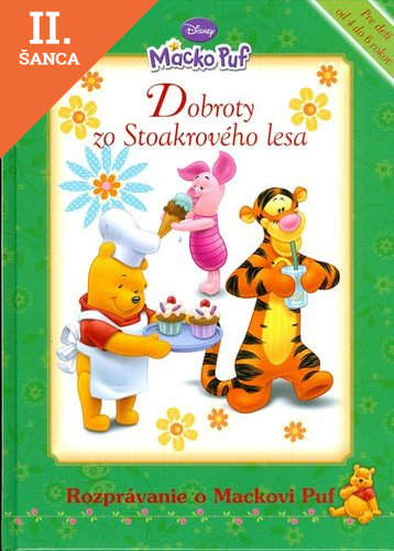 Lacná kniha Dobroty zo Stoakrového lesa